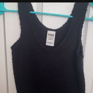 Pink soft fuzzy tank